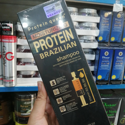 شامپو پروتئین کوئین برزیلی بدون سولفات