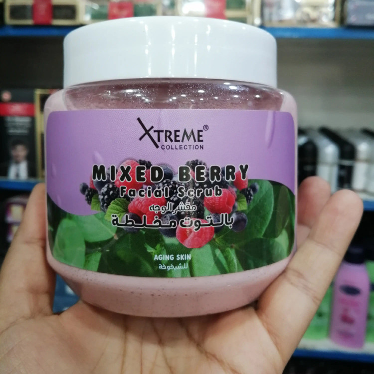 اسکراب اکستریم شاه توت و توت فرنگی 500 میل XTREME