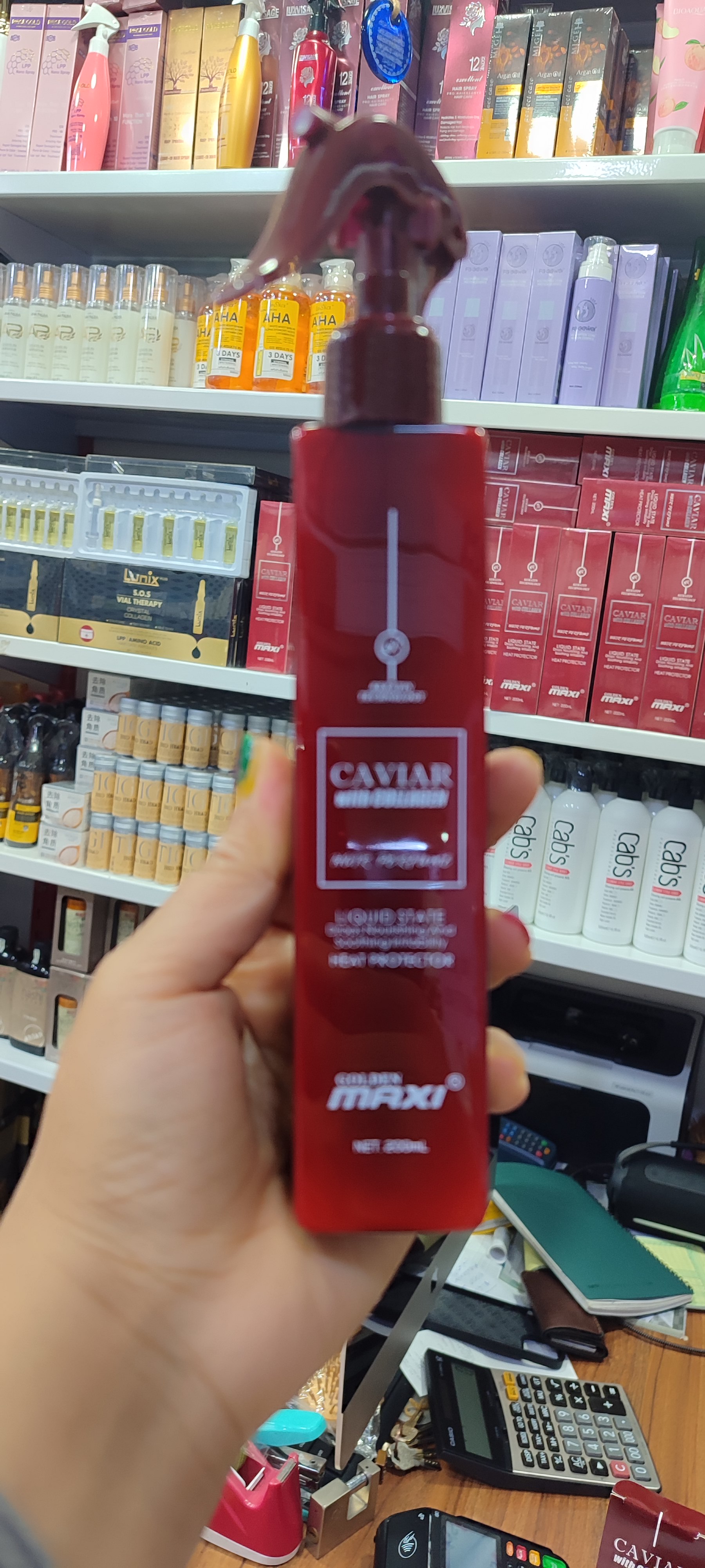 اسپری خاویار دوفاز مکسی اصلی ژاپن